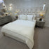 Silverstone Off-White Boucle Bed